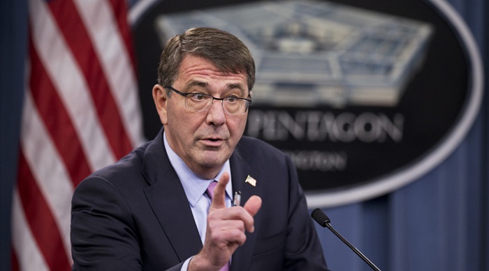 US defense chief Carter arrives in Baghdad to plan liberation of Mosul